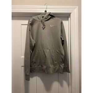 Men's Nike Therma Fit with Dri-Fit Fleece Pullover Hoodie Size Large Gym Logo